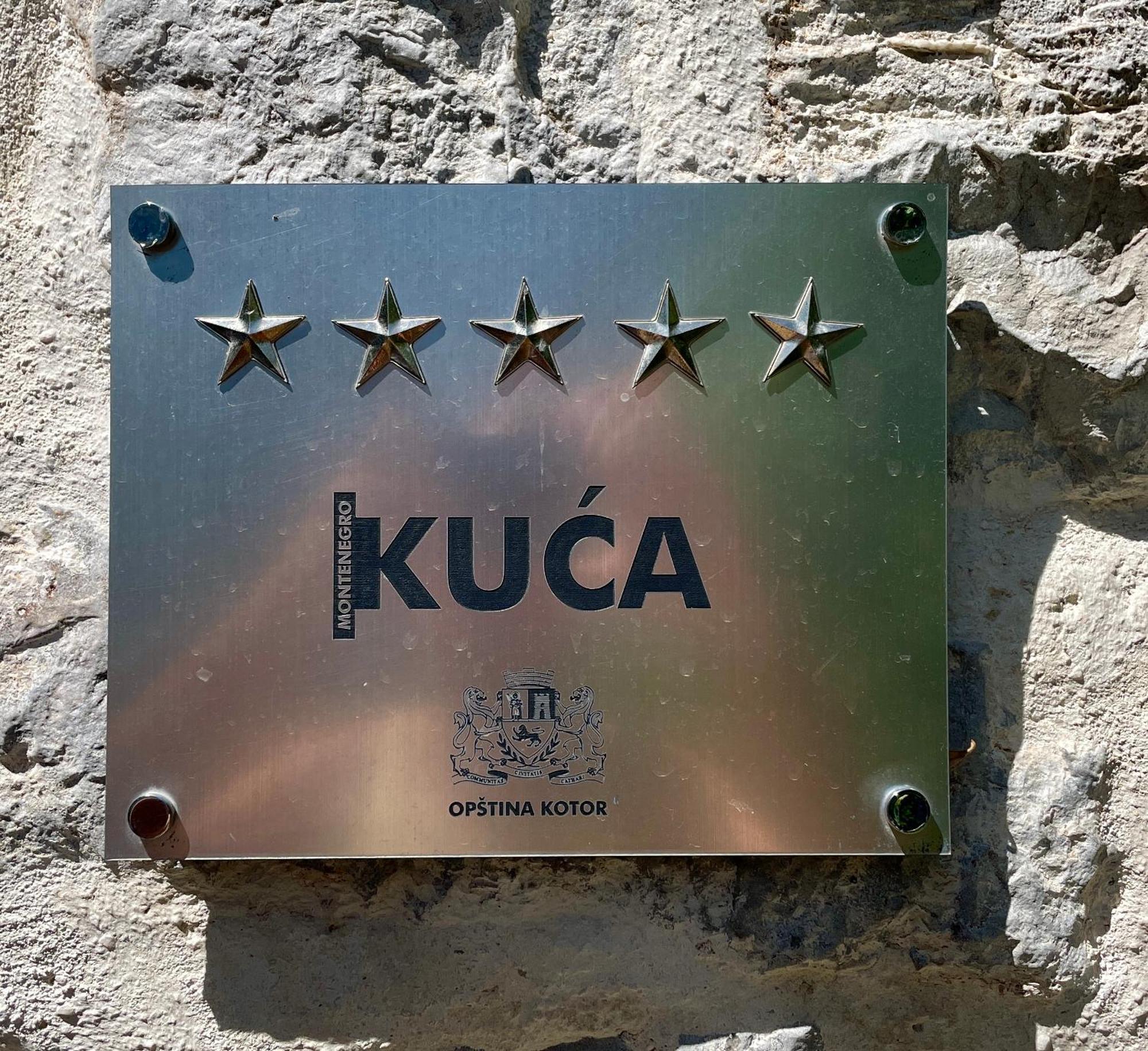 Villa Mima Kotor Bagian luar foto